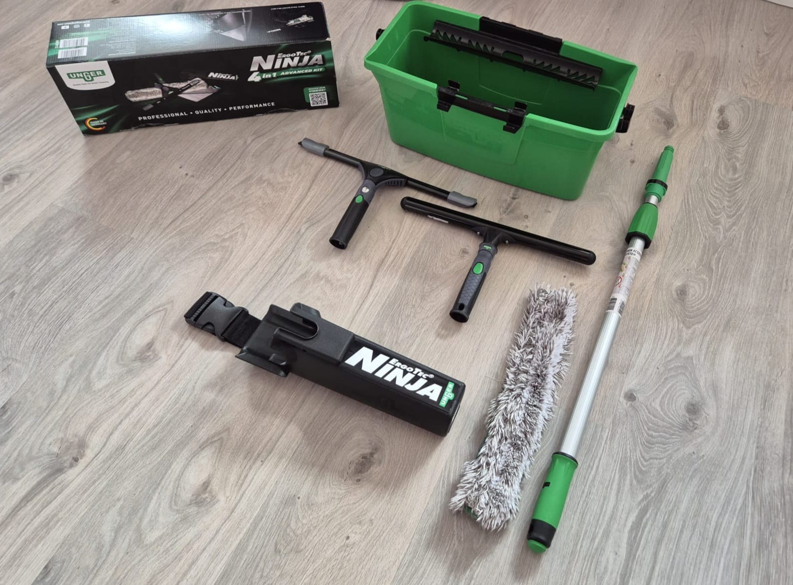 Unger ErgoTec Ninja Fensterreinigungsausstattung